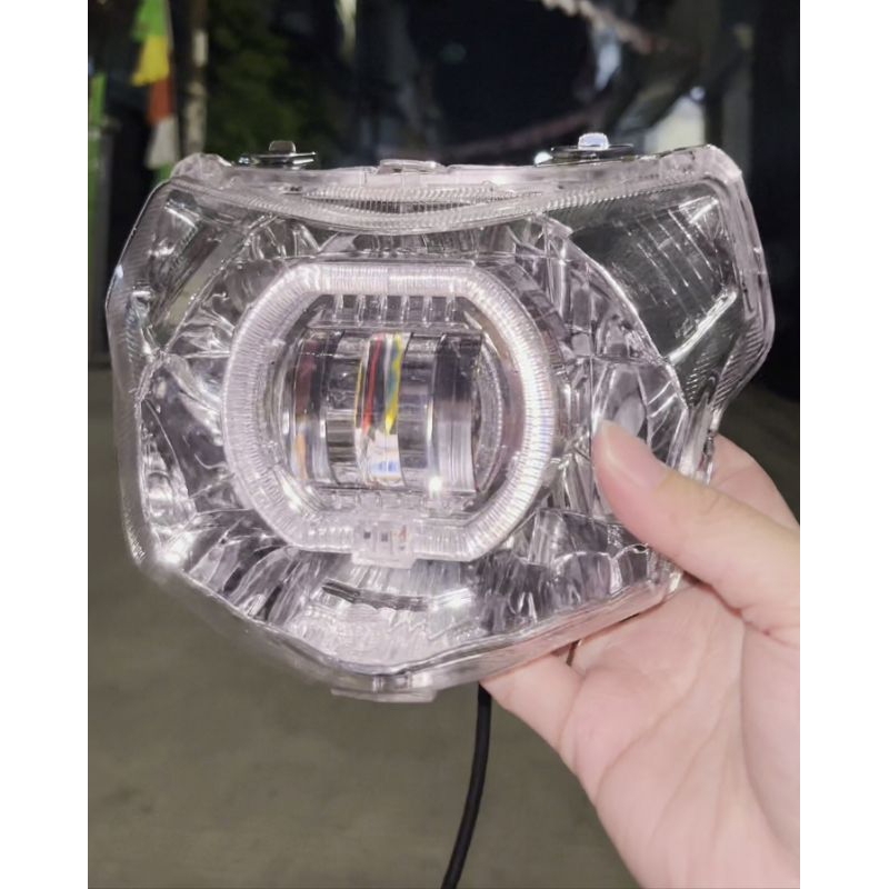 Reflektor Lampu Depan Vega ZR Set Proji Biled 3 Lensa Kualitas Terbaik