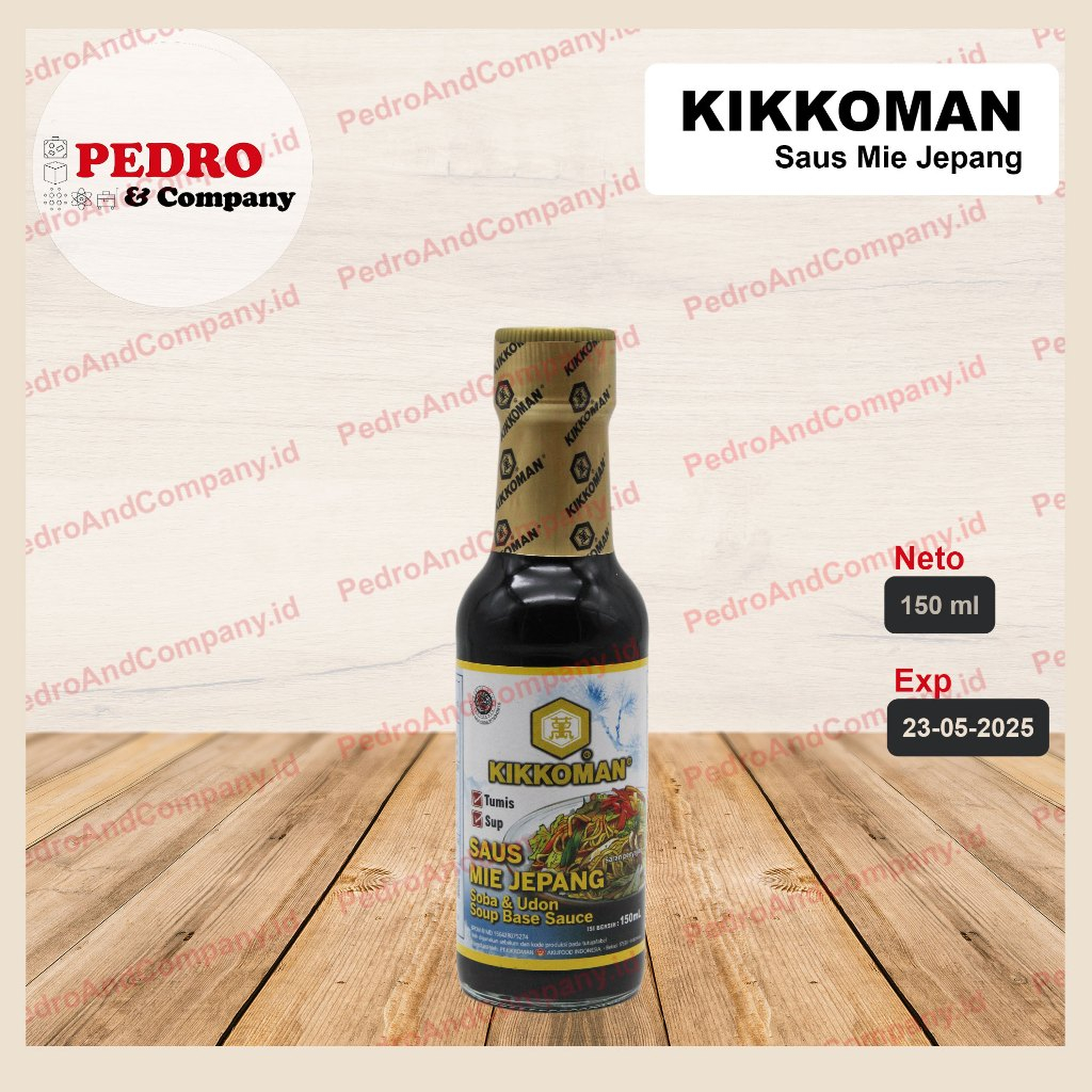 

Kikkoman saus mie jepang soba udon soup base 150 ml