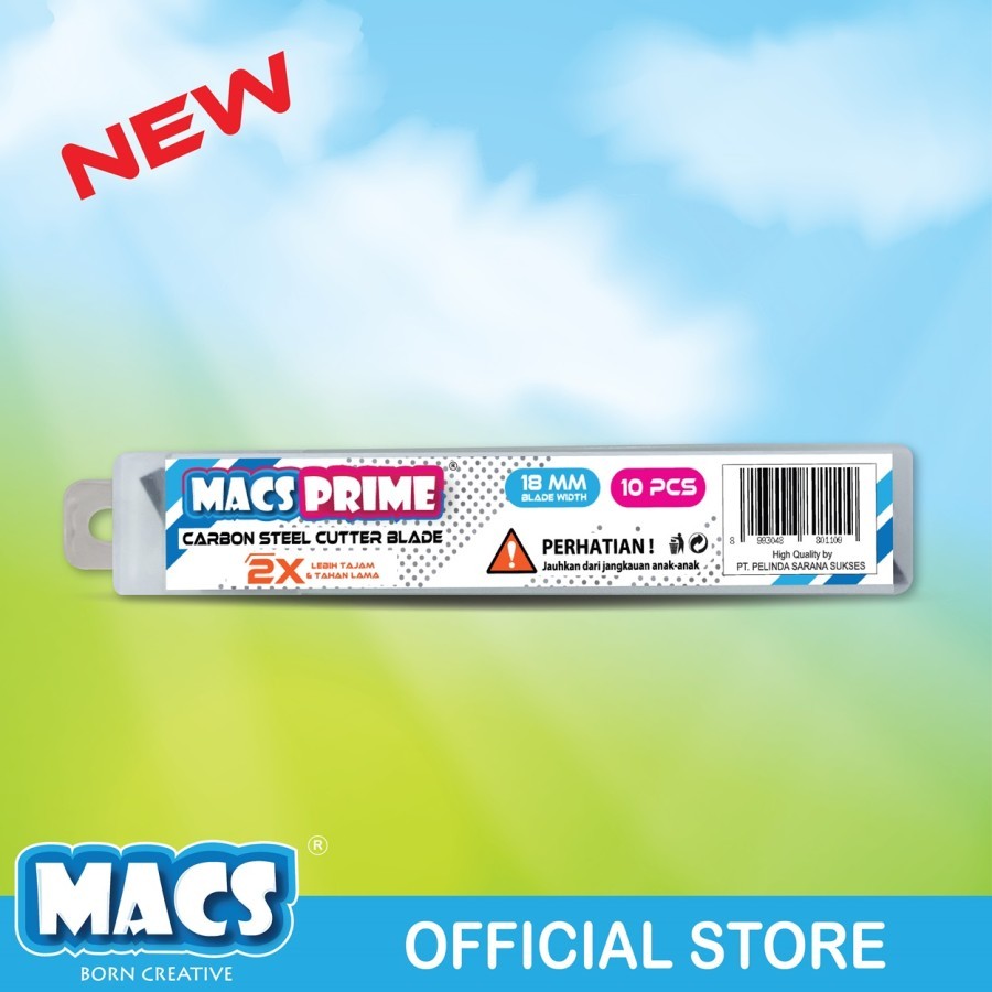 

TBMO MACSPRIME REFILL CUTTER ISI 10PCS - PSS