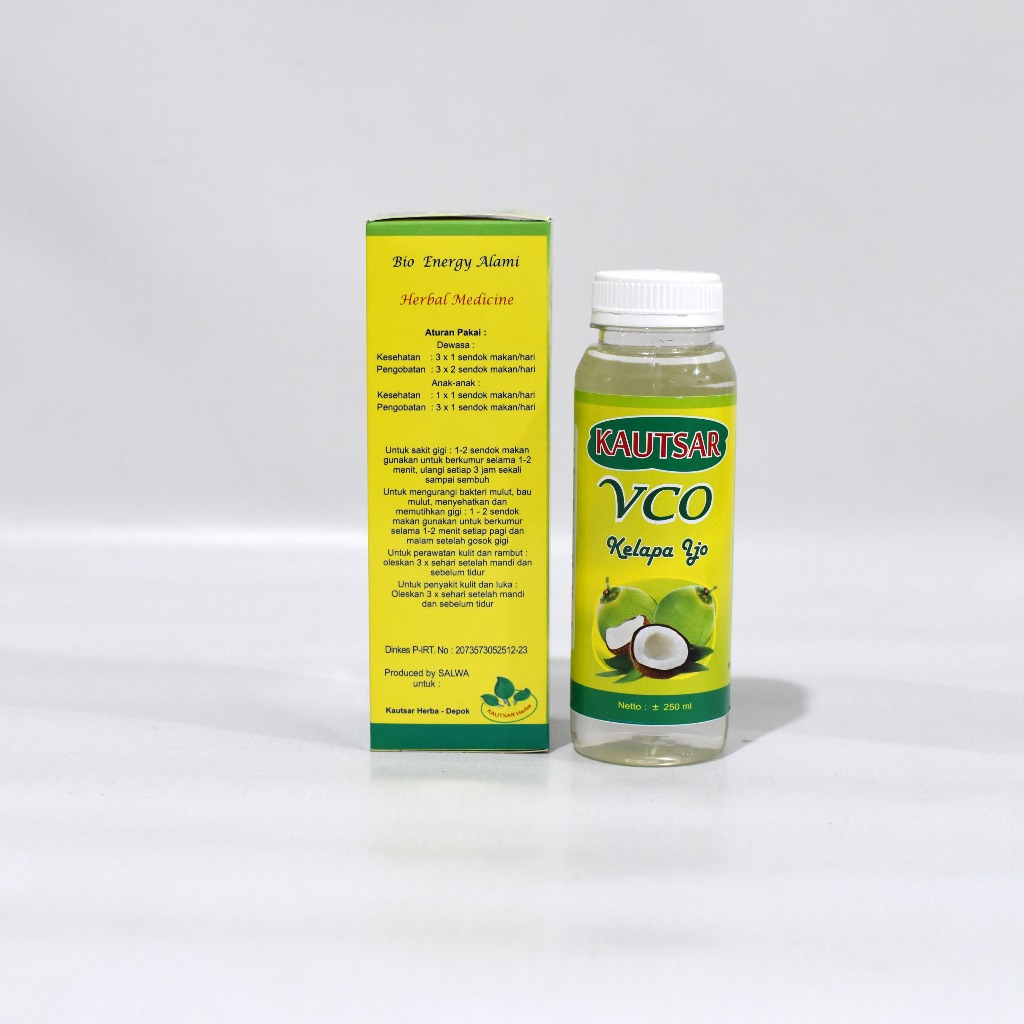 

Minyak Kelapa Hijau Murni Premium Kautsar VCO Virgin Cococnut Oil