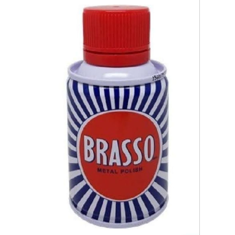 brasso metal polish 100 ml pengkilat logam serbaguna