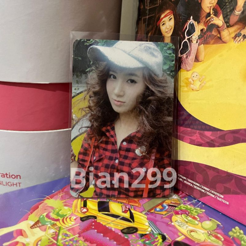 photocard official snsd oh rare girls generation yuri