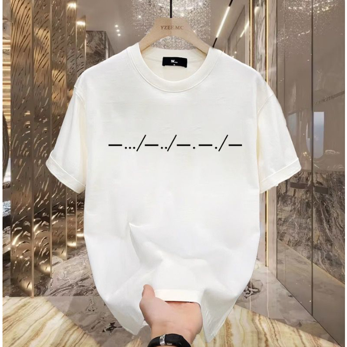 Kaos lengan pendek kasual retro kebesaran Jepang pria dan wanita musim panas rasa desain ceruk tidak