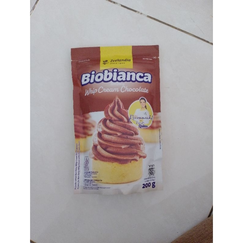 

biobianca (non dairy) whipping cream chocolate 200gr