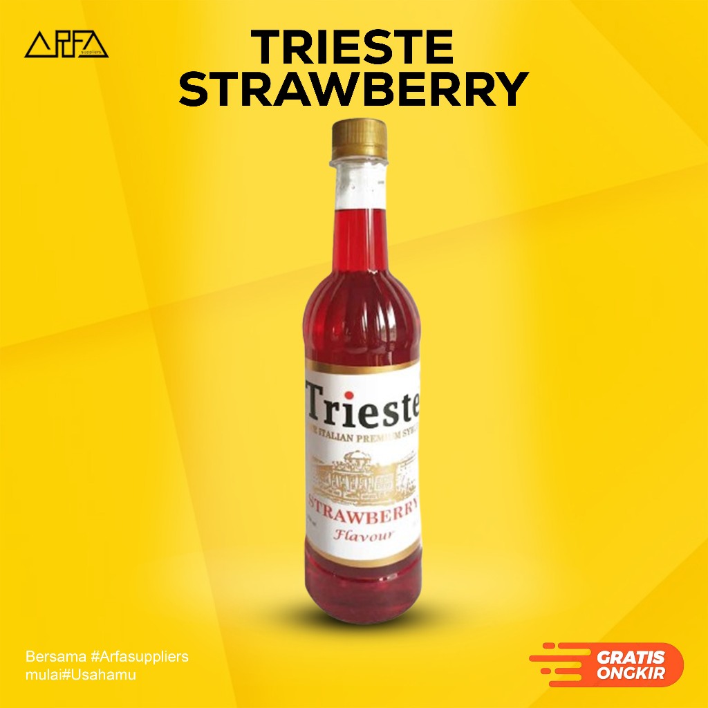 

Sirup Premium Trieste Strawberry