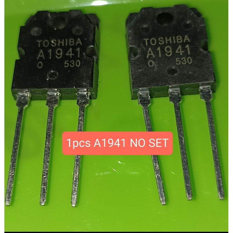 1BUAH TRANSISTOR A1941 TOSHIBA A 1941 2SA1941 NO SET