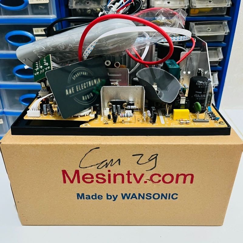 RY Mesin TV Analog Tabung Layar Cembung 29inch Wansonic