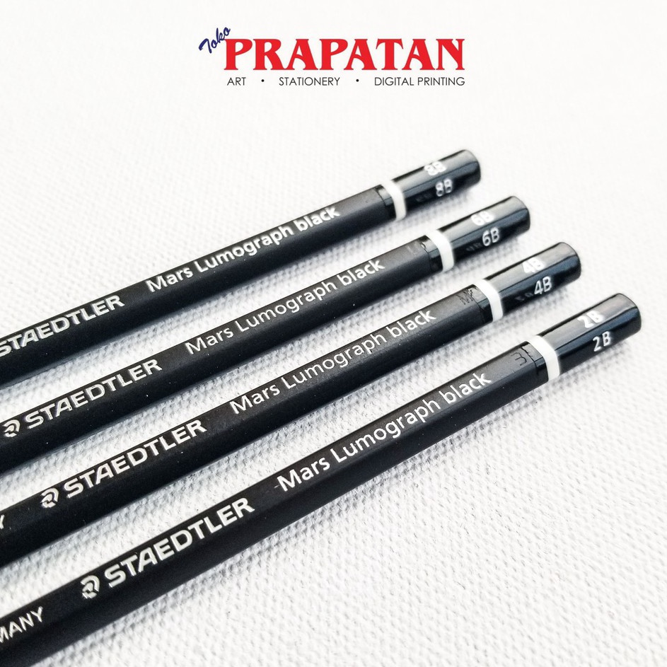 

BERKAH NATAL Pensil Staedtler Black Staedtler Mars Lumograph Black Drawing Pencil