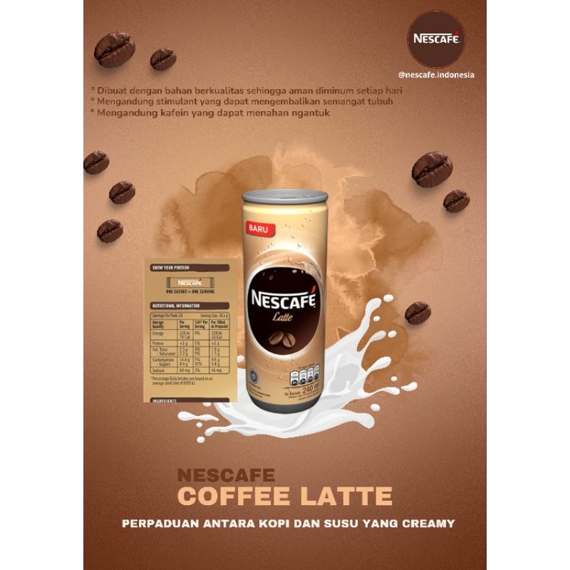 

Nescafe Coffee Latte 220ml