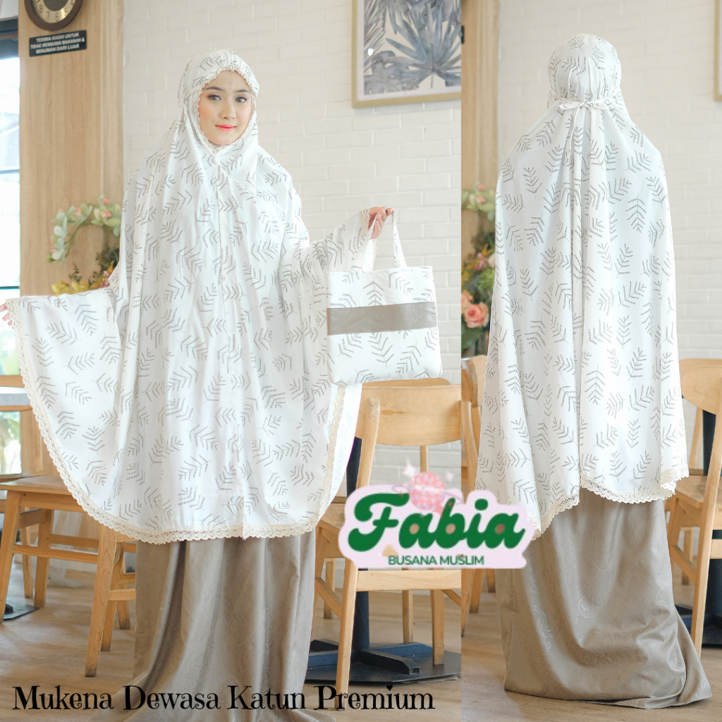 MUKENA DEWASA KATUN-JPG JUMBO/MUKENA KATUN  GRADE A JUMBO ORIGINAL / MUKENA KATUN JUMBO / MUKENA KAT