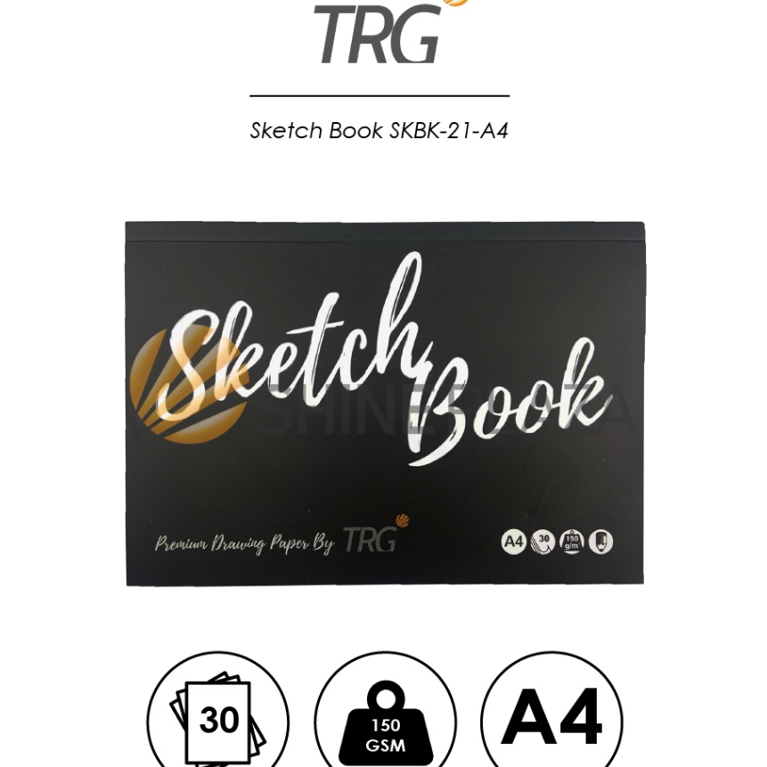 

KP8 TRG Sketchbook Sketch Drawing Book A4 15gsm SKBK21A4 Kes Buku Gambar Sketsa 15 gsm TRG
