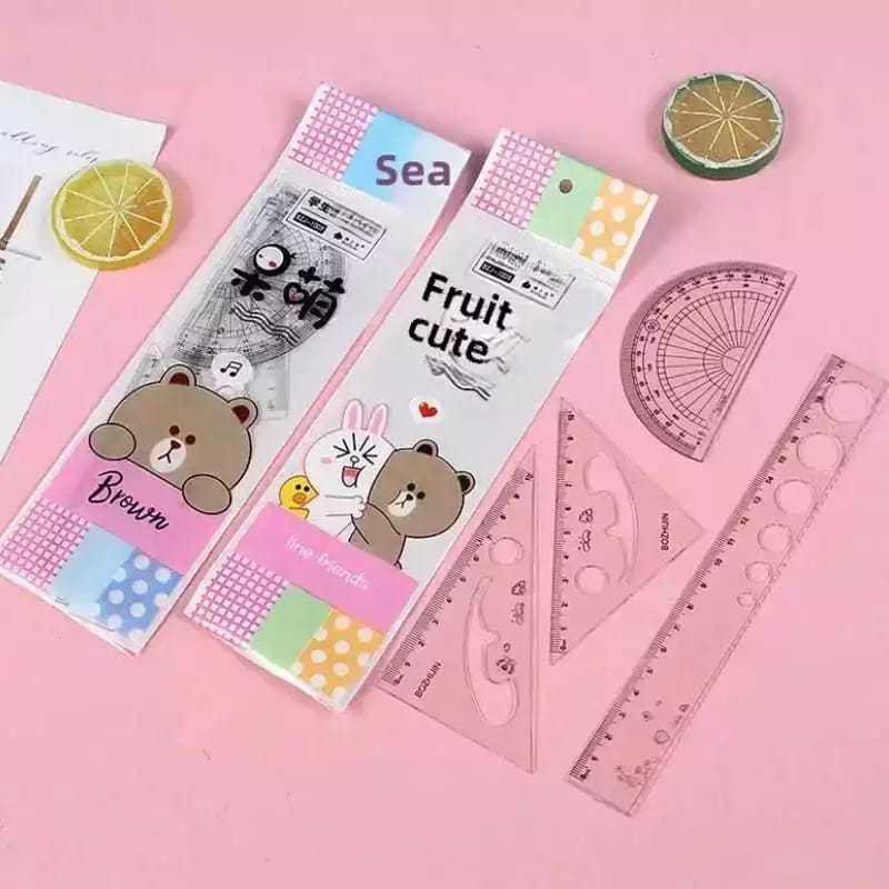 

Veiso_Garisan/Penggaris set (busur,segitiga sama kaki,segitiga siku2,mistar 20cm/18 cm)