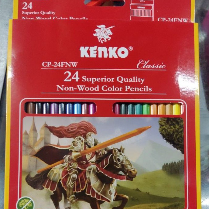 

Pilihan PENSIL WARNA KENKO 24 WARNA PANJANG COLOR PENCILS