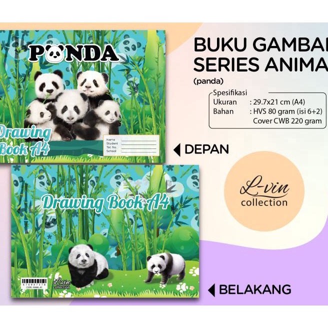 

FG2 Buku Gambar A 4 Animal 8 gram Buku Gambar Fancy Buku Gambar Emoticon 1 Pcs