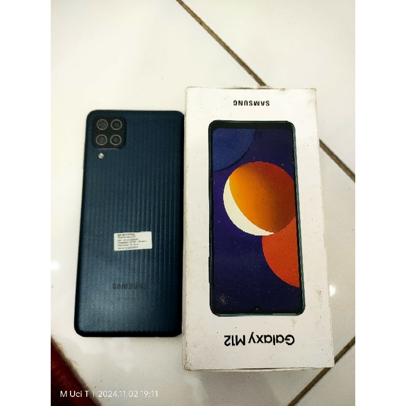 lcd Samsung m12 ORI copotan