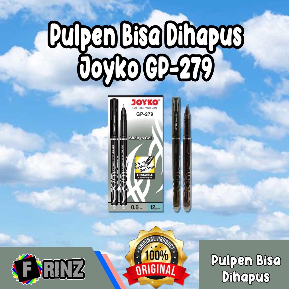 

Diskon 35 Produk Terpilih ATK Pulpen Bisa Dihapus Erasable Pen