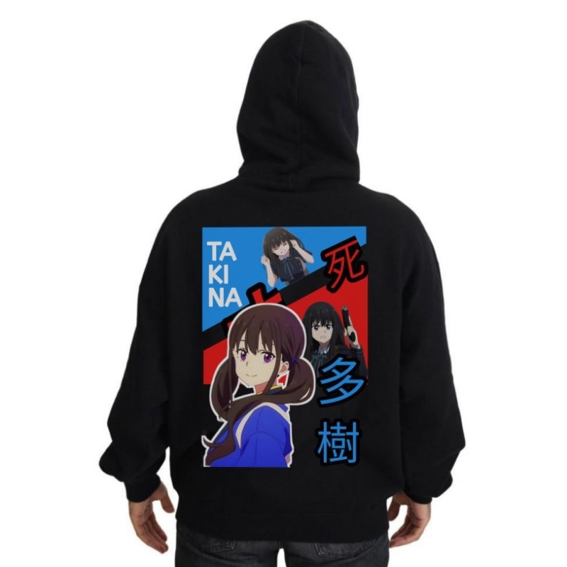 sweater Hoodie anime lycoris recoil takina chisato