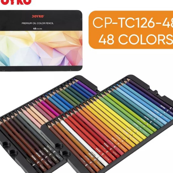 

Boom Pensil Warna Joyko CPTC12648 Premium Oil colour 1set48wrn