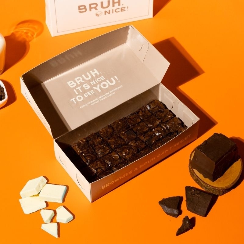 

Triple Schoko Brownies Medium