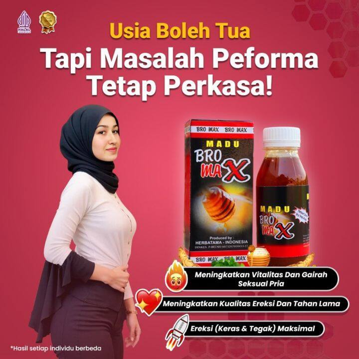 

Madu Bromax 175gr Botol Besar I Madu Herbal I Madu Kuat I Madu Pria Dewasa I Obat Kuat I Madu Asli
