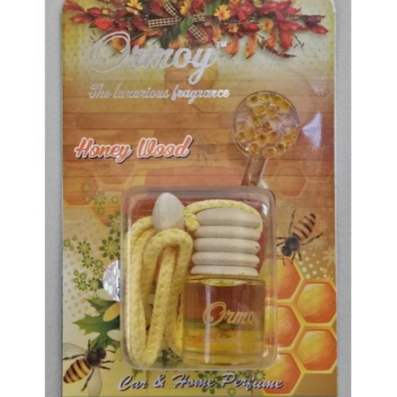 HEMAT BESARBESARAN PARFUM ORMOY HONEY WOOD  PENGHARUM MOBIL ORMOY HONEY WOOD
