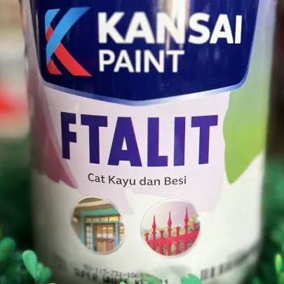 

Istimewa Cat FTALIT 1KG Cat Kayu dan Besi SEMUA WARNA ZINCHROMATE