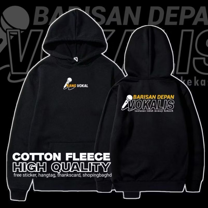 HOODIE SWEATER HADROH KANG VOKAL
