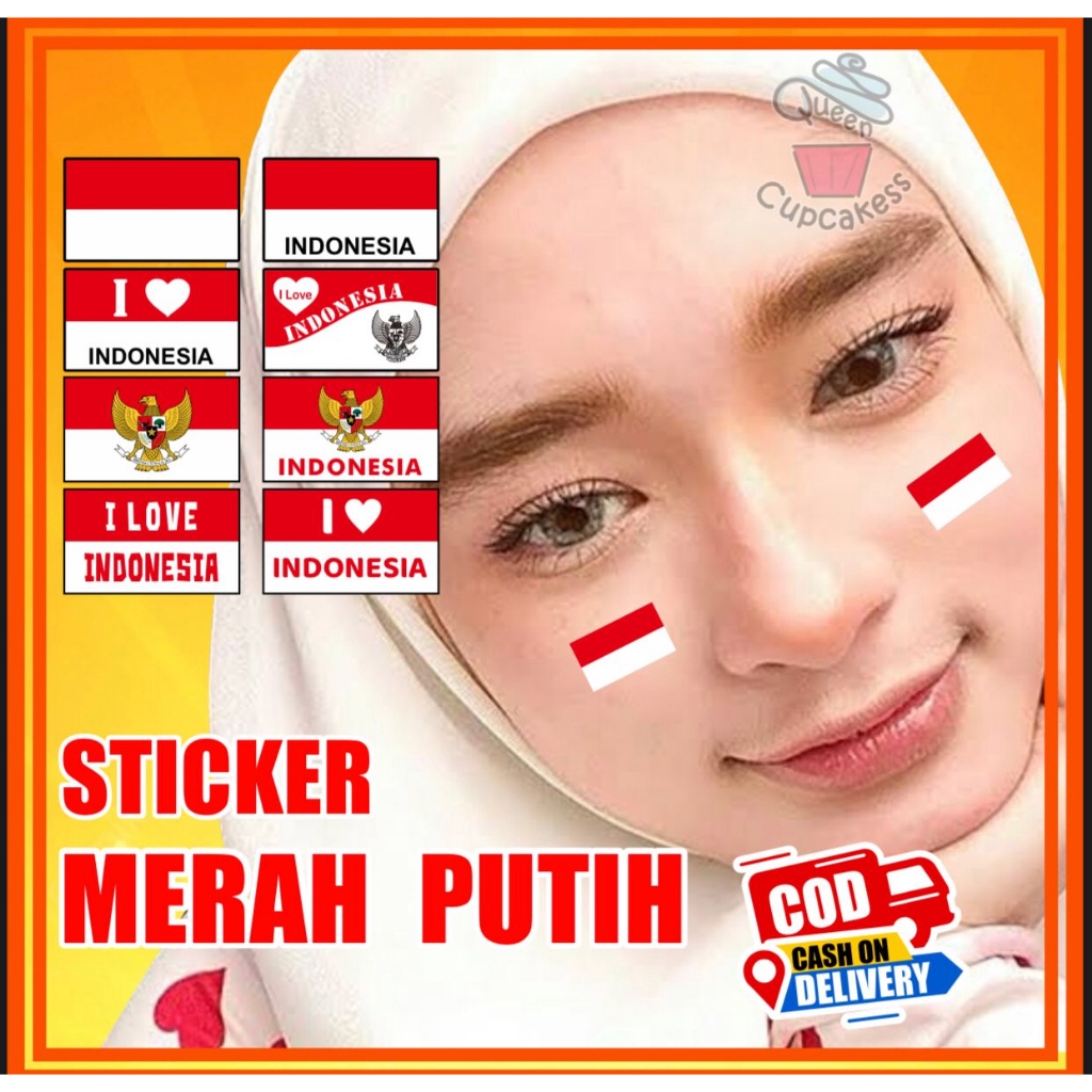 

Diskon Besar Hari Ini stiker bendera indonesia merah putih satuan