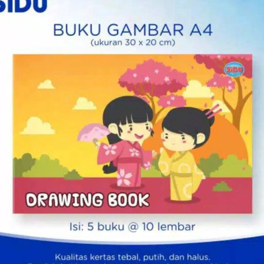 

KI3 D Buku Gambar Sidu A4 Isi 5