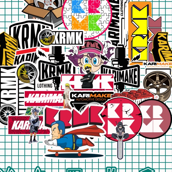 

KI3 KARIMIKA STIKER KARIMAKE KRMK Logo