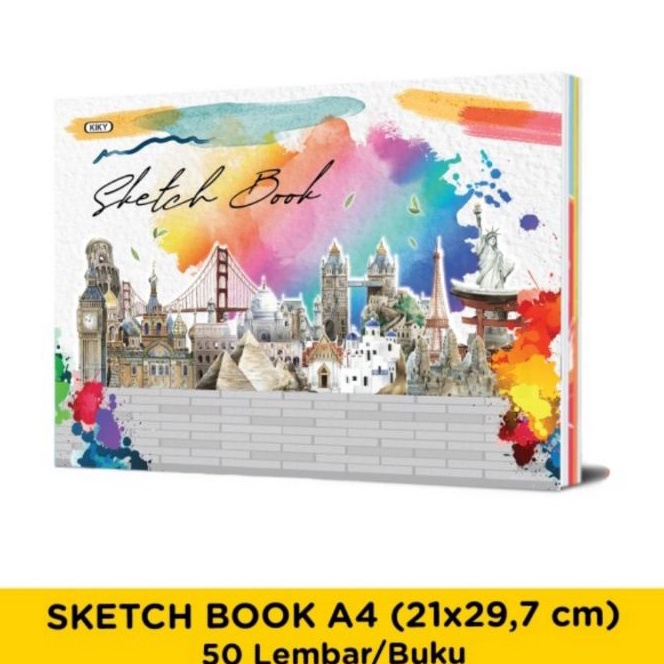 

HJ6 Buku Sketsa Kiky Sketch Book A4 5 Lembar