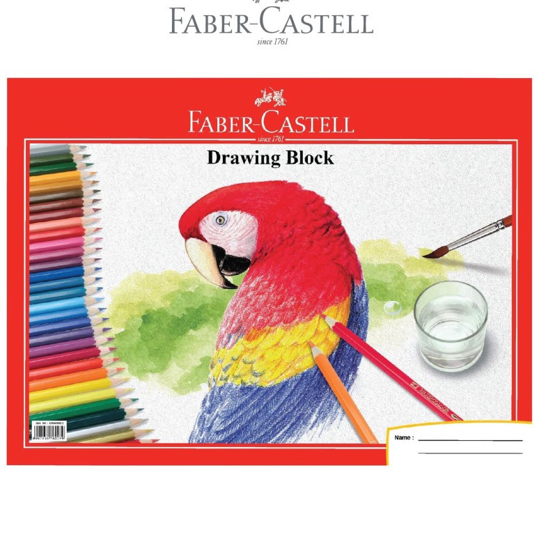 

KI3 BUKU GAMBAR A4 FaberCastell Drawing Book A4 Sketch Book A4 Faber Castell