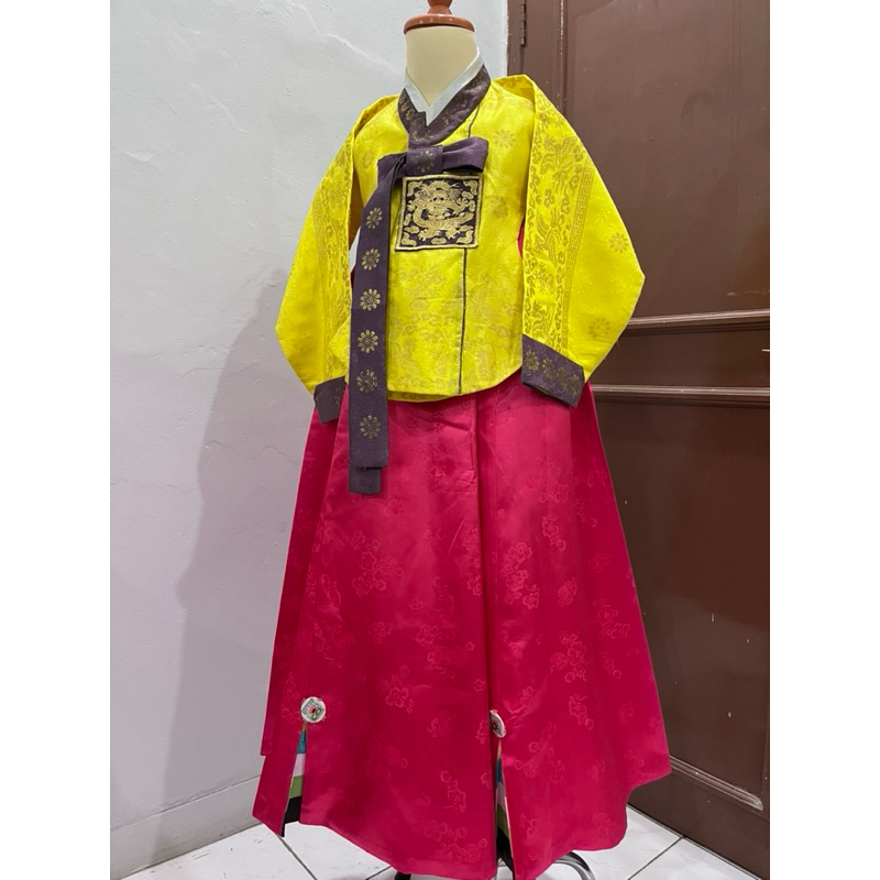 Sale Kostum Cosplay Hanbok Anak Royal Naga Minus Preloved