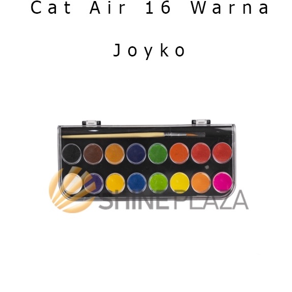 

KP8 Watercolor Cake Set WC316 Joyko Cat Air Watercolour Isi 16 Warna