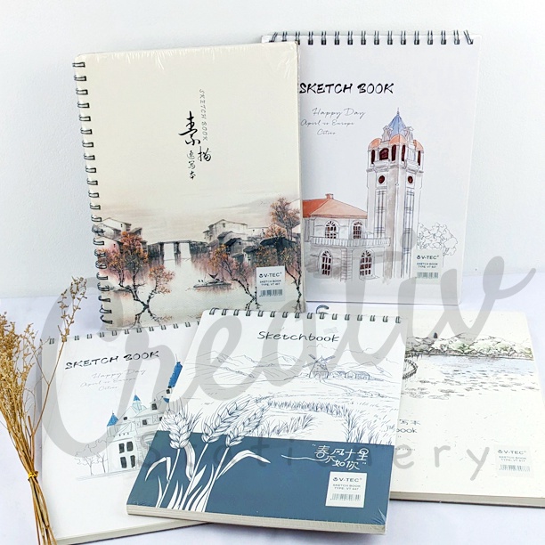 

KI3 VTEC Sketch Book Vt827 1 Gsm 3 Sheet Buku Gambar Sketsa