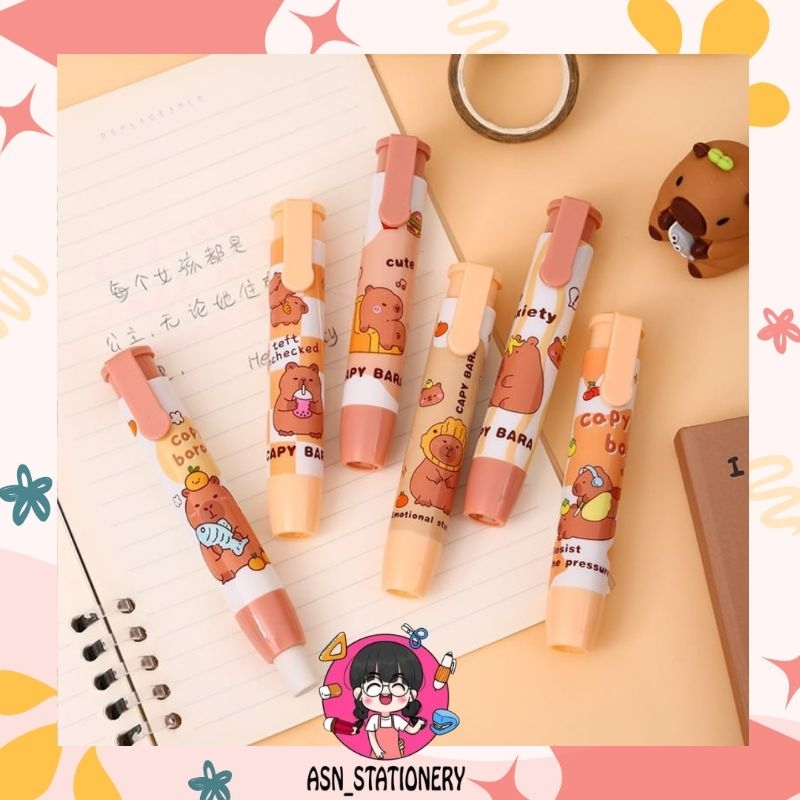 

PENGHAPUS PENSIL MEKANIK CAPYBARA / MECHANICAL ERASER / HAPUSAN PENSIL