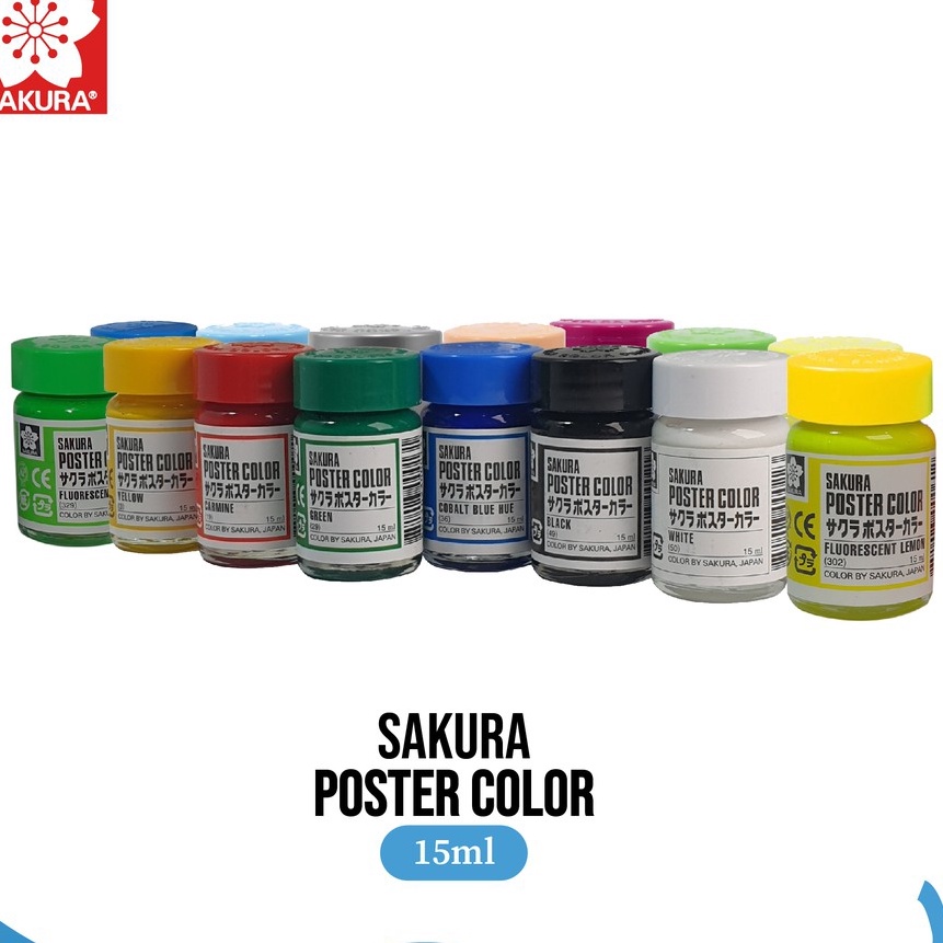 

HJ6 Sakura Poster Color Paint 15ml Cat Poster