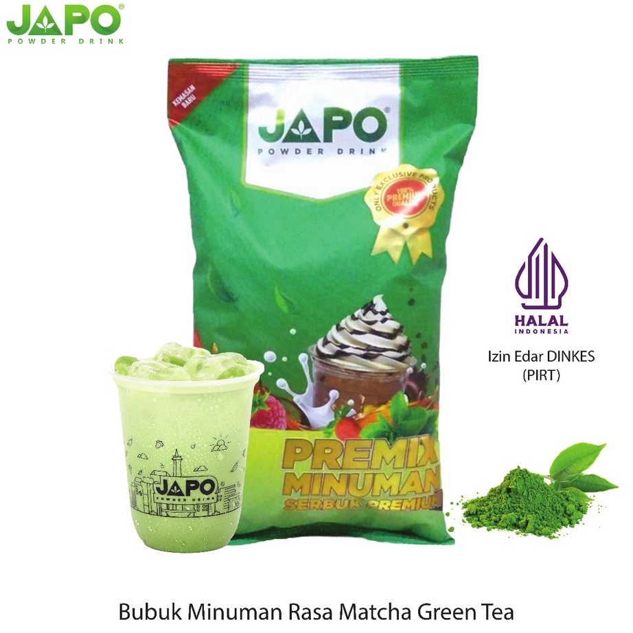 

PROMO AKHIR BULAN JAPO Bubuk Minuman Rasa Teh Matcha Green Tea 1 Kg