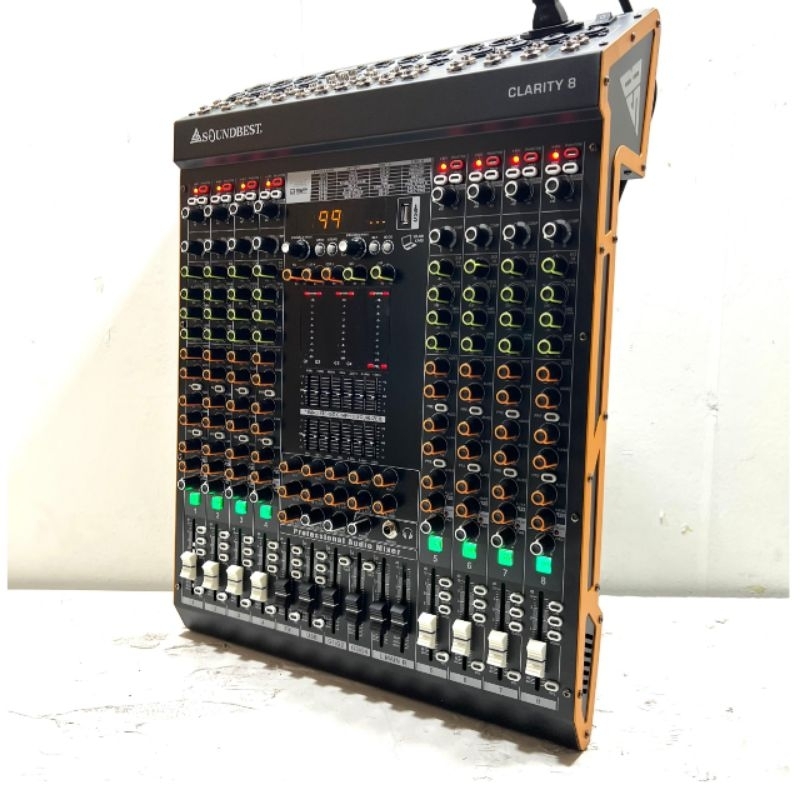 Mixer Soundbest Clarity 8 Original Mixer 8 Channel New Mixer Soundbest