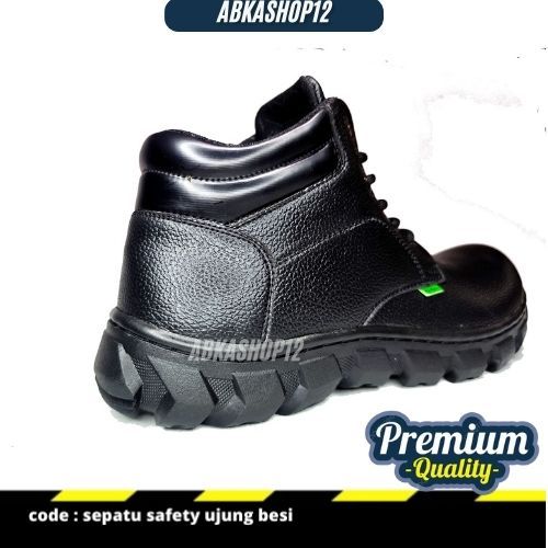 Sepatu Safety Ujung Besi // Sepatu Kerja Lapangan Proyek // Sepatu Pria Keren // Sepatu safety pria
