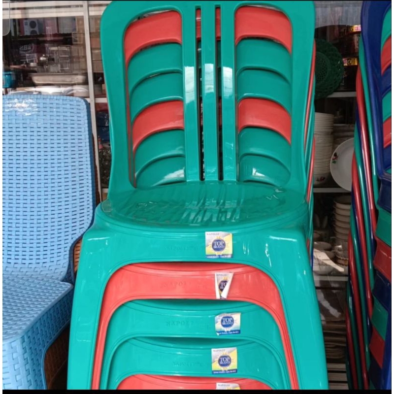 Paket 20 Kursi Sender Plastik Napolly Kursi Hajatan Pesta Makan BIG 101 F Napoly Napoli NapollyTop