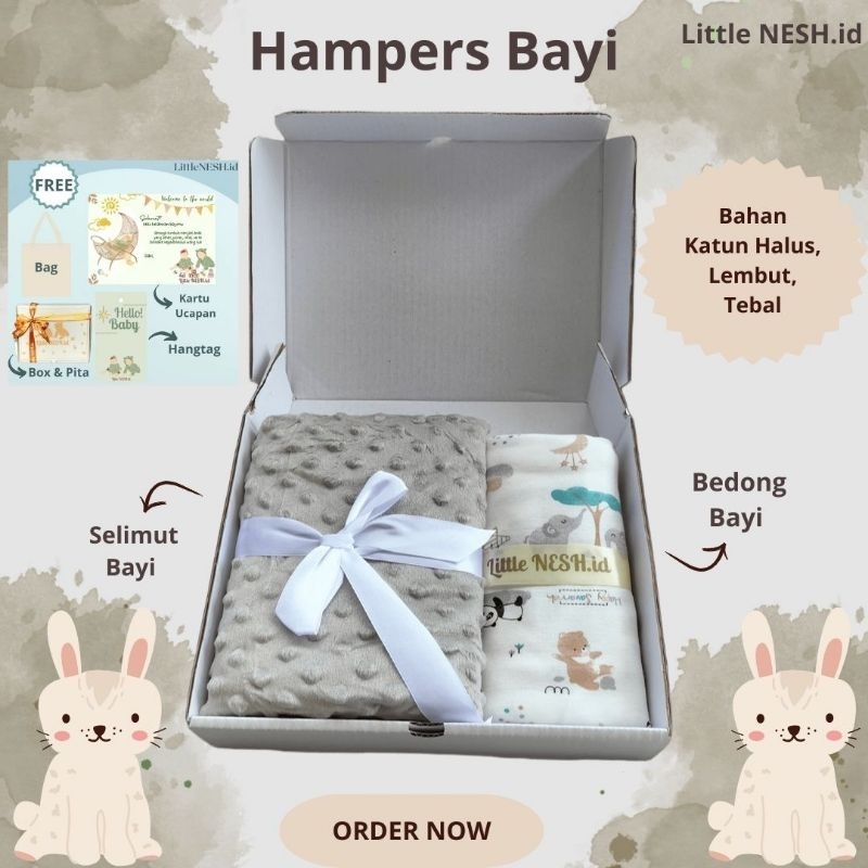 Hampers Bayi Set Selimut / hampers bayi / hampers bayi murah / hampers bayi laki laki / hampers seli