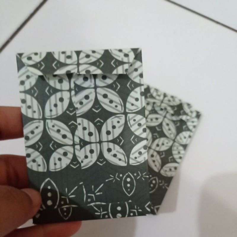 

Amplop Mini Motif Batik 6*8