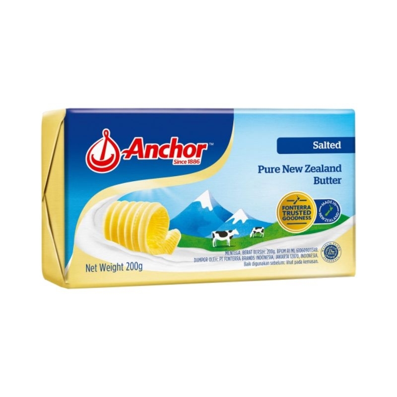

ANCHOR BUTTER SALTED 200gr