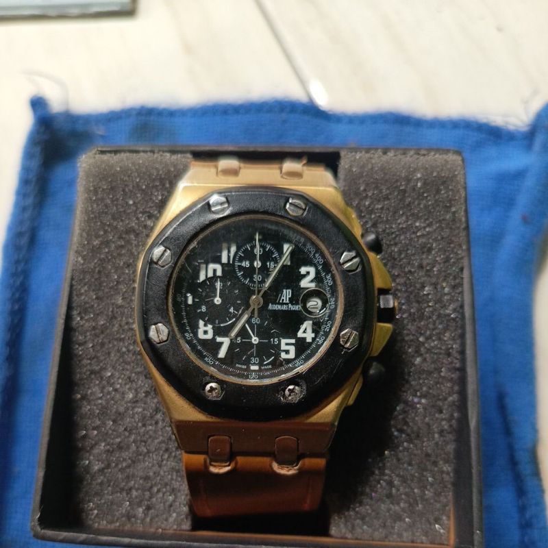 Jam Tangan Chronograph AD***P** preloved second bekas