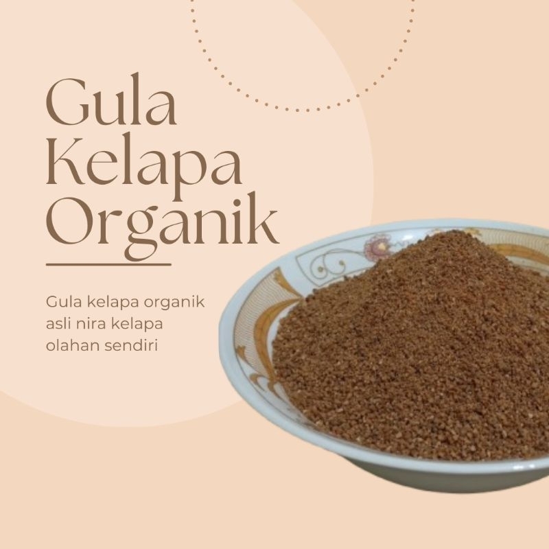 

Gula semut asli nira kelapa 100% kemasan 200gram