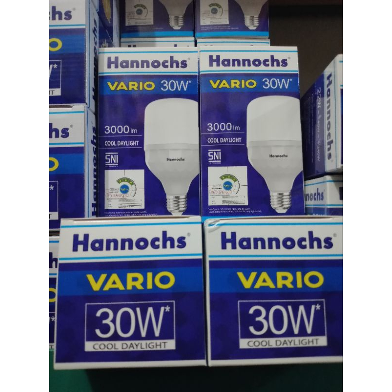 LAMPU LED 30 WATT / HANNOCHS LED VARIO / LAMPU SNI