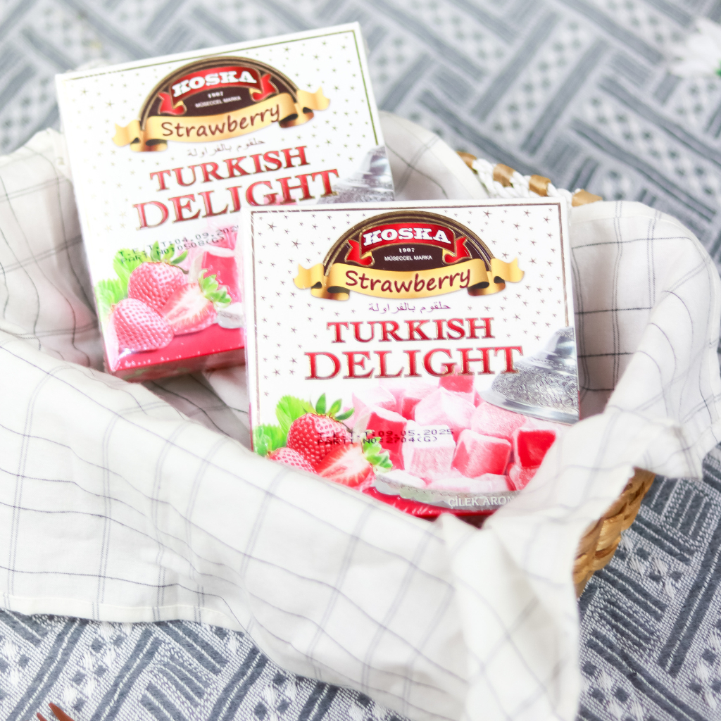 

Koska Turkish Delight Lokum Aneka Rasa | Dodol Makanan Khas Turki Premium Oleh Oleh Haji dan Umroh