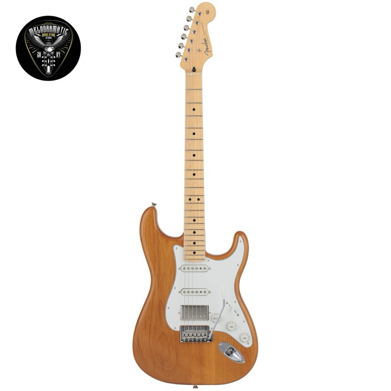 Gitar elektrik Fender Japan Hybrid II Stratocaster HSS, Maple FB, Vintage Natural