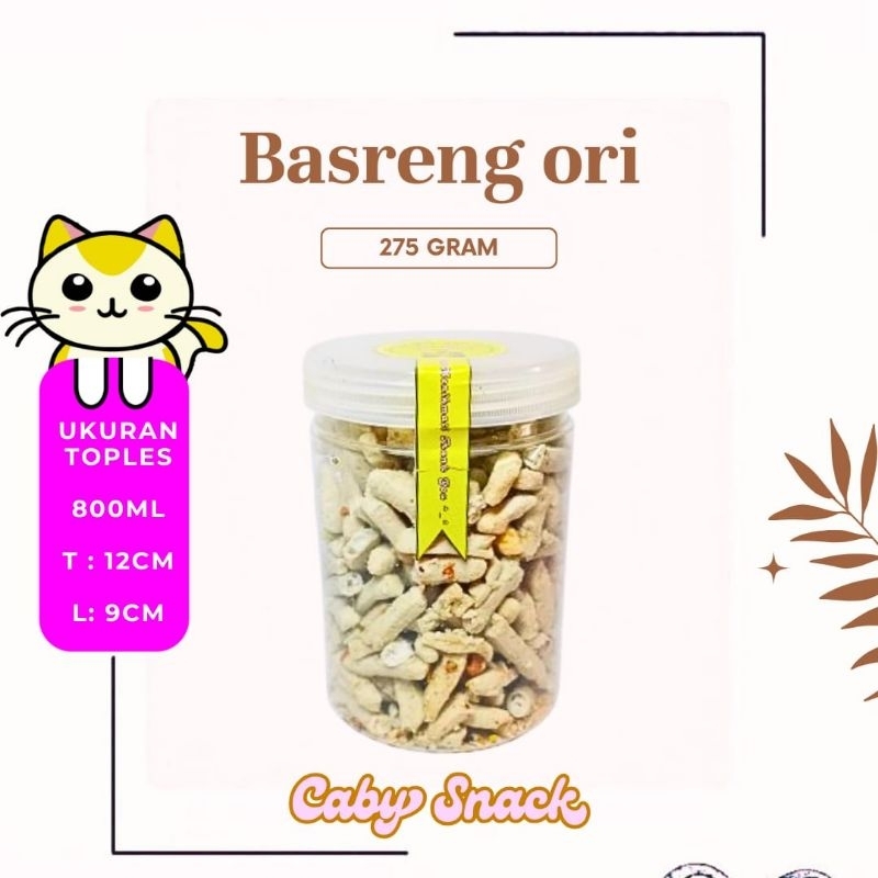 

Caby Snacks Basreng Ori 275gr + toples termurah dikirim ke alamat langsung Cod Gratis ongkir Jawa Timur